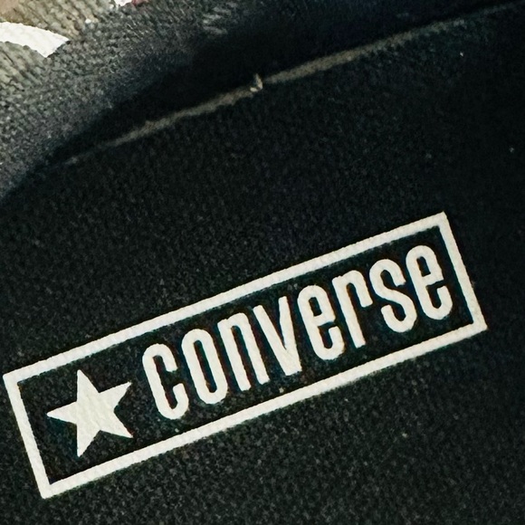 Black White  Low Top Converse - Picture 8 of 15